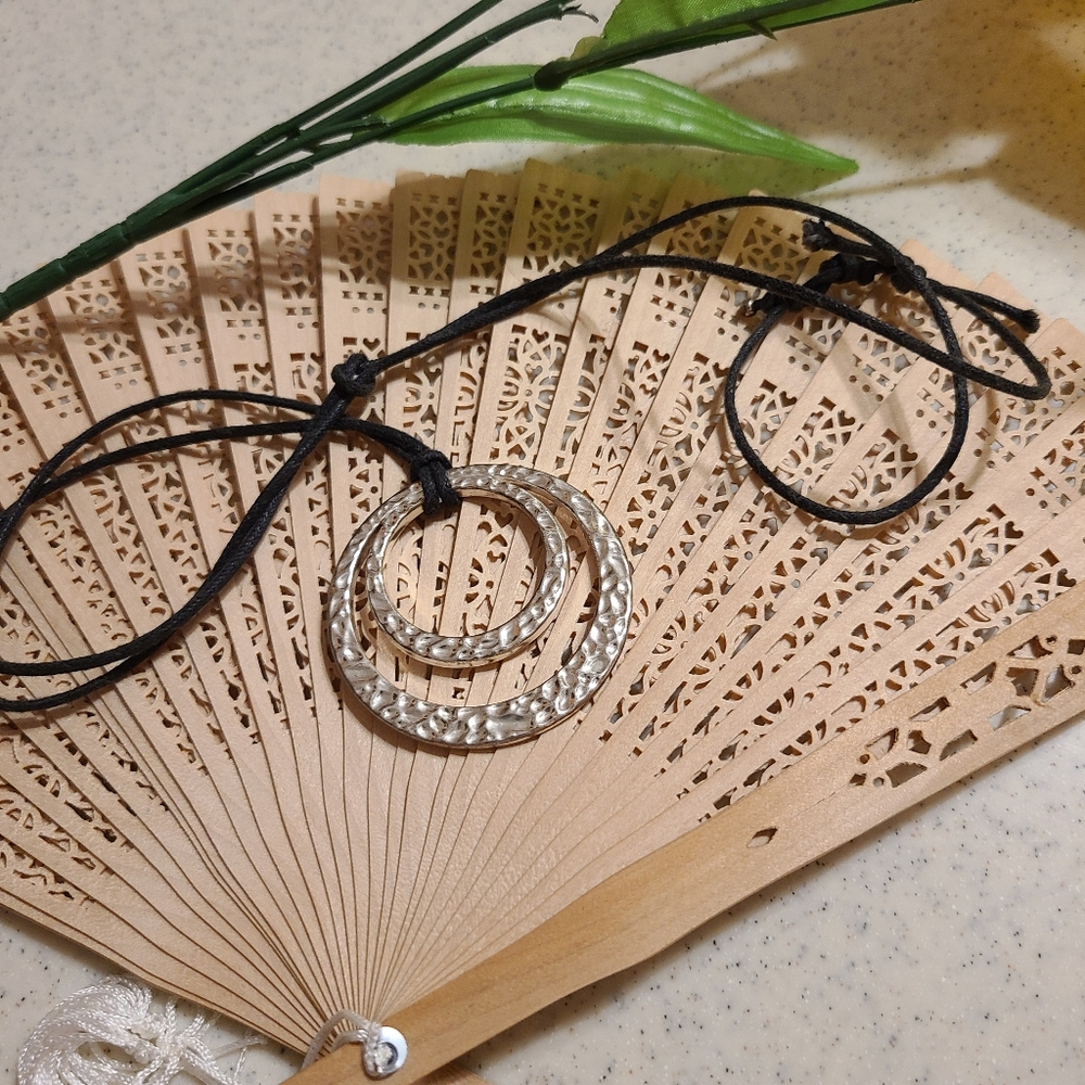 Vintage circle charm